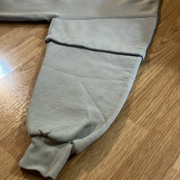 Vintage Jerzees Super Sweats Crewneck Sweat Shirt w/Fabric Appliqué XL USA made. - Picture 6 of 8